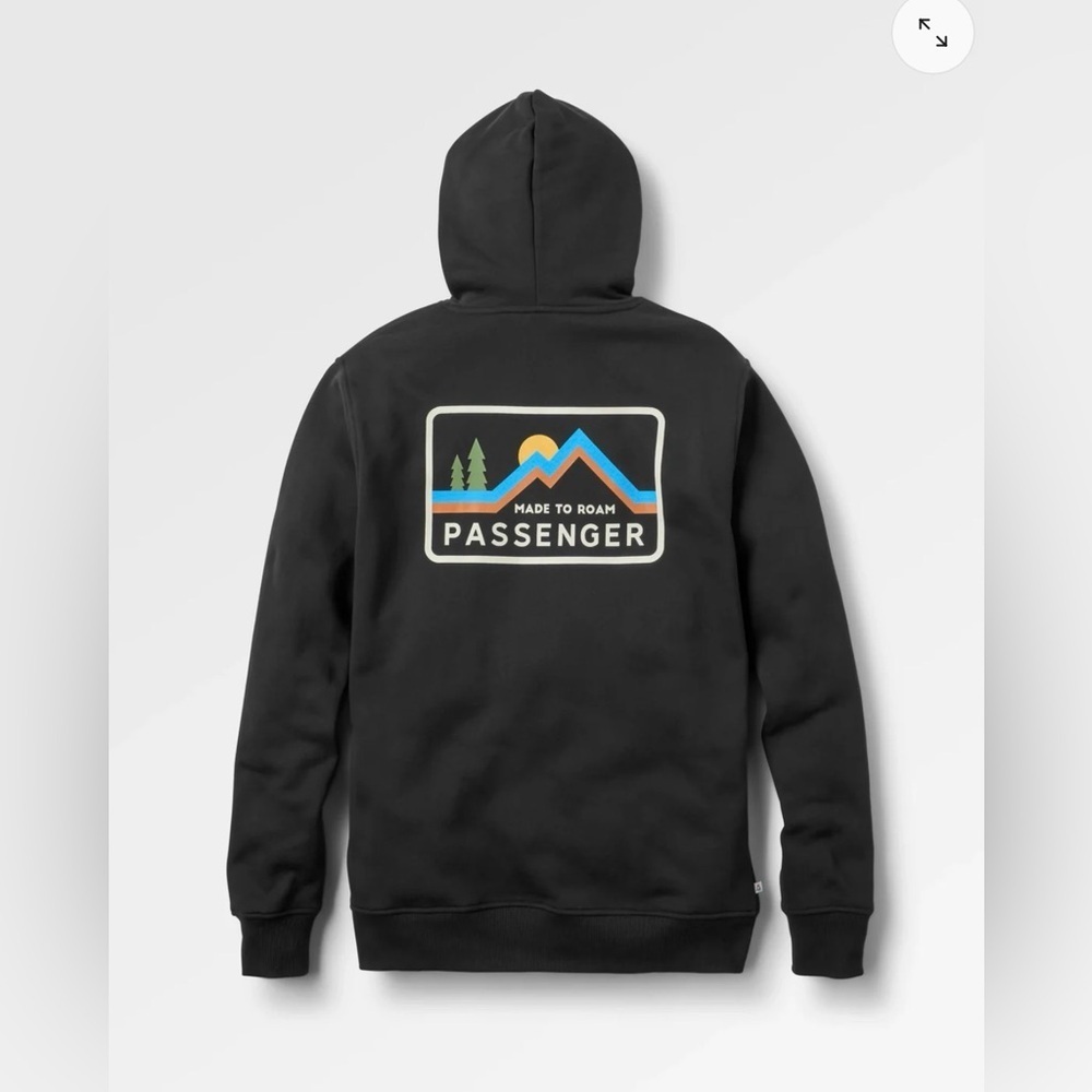 Passenger Men’s Made To Roam Hoodie Organic Cotton , size M
